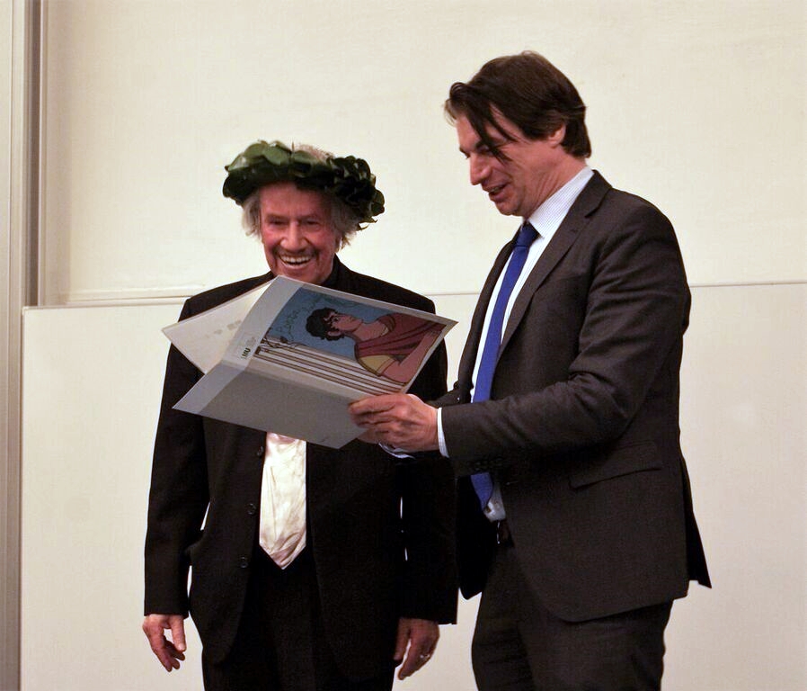 Wilfried Stroh und Markus Janka